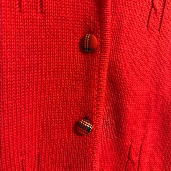 Vintage Scottie Dog Red Sweater Vest Marisa Christina Christmas Collection SZ L - Picture 5 of 6
